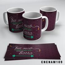 Caneca Namorados Por Você Enfrento Qualquer Barra Caneca Namorados Por Você Enfrento Qualquer Barra