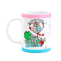 Caneca Namorados - Pra sempre juntos, que sorte a nossa! Caneca Namorados - Pra sempre juntos, que sorte a nossa!