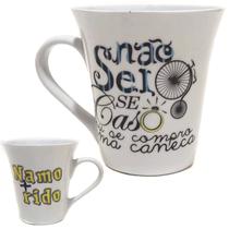 Caneca namorido namorado marido amor casal café chocolate