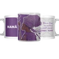 Caneca Nanã Buruquê Coleção Orixás Umbanda Candomblé 325ml