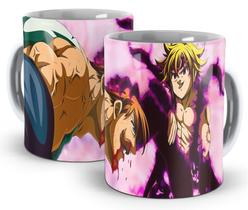 Caneca Nanatsu No Taizai - Meliodas Vs Escanor - M17