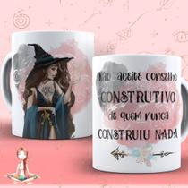 Caneca Não Aceite Conselho Construtivo De Quem Nunca Meditação Zen Gratidão- MEGA OFERTA!