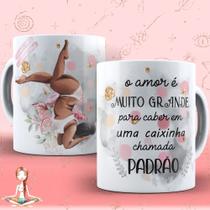 Caneca Não Desalinha Muito Grande Para Caber Em Uma Caixinha Chamada Padrão Meditação Zen Gratidão