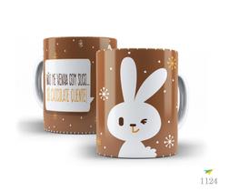 Caneca não me venha com suco...só chocolate quente Caneca não me venha com suco...só chocolate quente