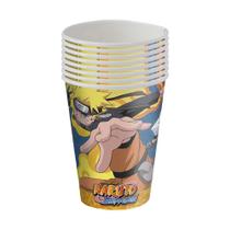 Caneca Naruto Descartável Para Festa de Aniversário Caneca Naruto Descartável Para Festa de Aniversário