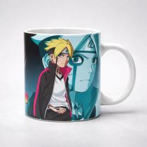 Caneca Naruto Itachi Obito Kakashi Jiraiya Boruto Akatsuki Branco Boruto E Kawaki