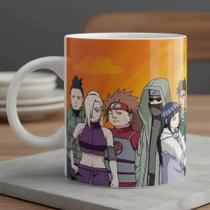 Caneca Naruto Itachi Obito Kakashi Jiraiya Boruto Akatsuki Branco Naruto