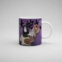 Caneca Naruto Itachi Obito Kakashi Jiraiya Boruto Akatsuki Branco Orochimaru E Sasuke