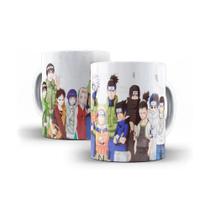 Caneca Naruto Personagens Branca 325Ml - 10514 - Prime