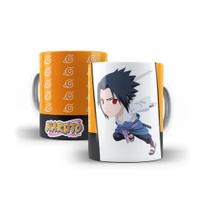 Caneca Naruto Personagens Sasuke Uchiha Ninja - 07779