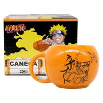 Caneca Naruto Uzumaki 3d Aldeia Da Folha Porcelana Oficial - Zona Criativa