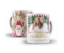 Caneca Natal Amigos Meus Melhores Presentes 325Ml - 09678