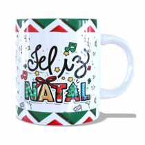 Caneca Natal de Porcelana - Personalizada Presente de Natal Caneca Natal de Porcelana - Personalizada Presente de Natal