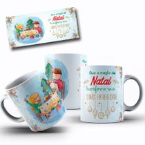 Caneca Natal Feliz Natal Magia De Natal Presente Fim De Ano