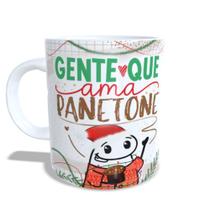 Caneca Natal Flork Gente que ama Panetone - Jlssublimação