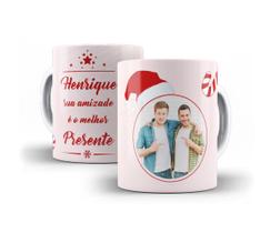 Caneca Natal Henrique Sua Amizade É O Melhor Presente 325Ml