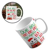 Caneca Natal Ho Ho Ho Personalizada