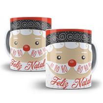 Caneca Natal Papai Noel Porcelana Personalizada Modelo 4 Caneca Natal Papai Noel Porcelana Personalizada Modelo 4