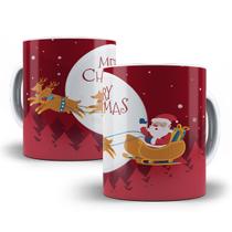 Caneca Natal Papai Noel Porcelana Personalizada Modelo 5