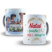 Caneca Natal Porcelana Personalizada Modelo 4 Caneca Natal Porcelana Personalizada Modelo 4