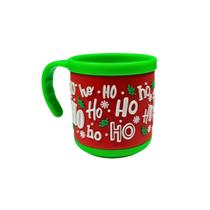 Caneca Natalina Emborrachada Com Relevo 220ml