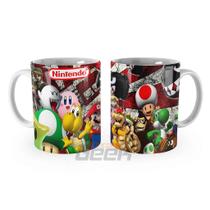 Caneca Nintendo Personagens - Decora Geek Caneca Nintendo Personagens - Decora Geek