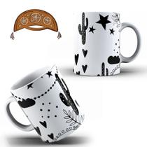 Caneca Nordestina Personalizada Variados Cacto Festa Junina Nordeste Oxe Porcelana MEGA OFERTA!