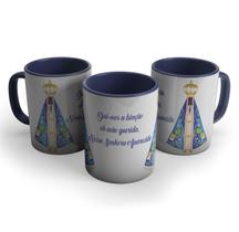 Caneca Nossa Senhora da Aparecida Color Dai-nos a Bênção Mãe