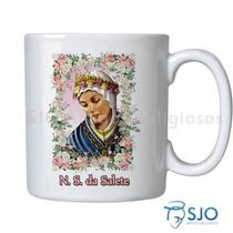 Caneca Nossa Senhora da Salette com Oração