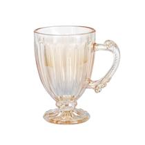 Caneca Nouveau Gold Vidro 190ml Para Café Chá Cappuccino Caneca Nouveau Gold Vidro 190ml Para Café Chá Cappuccino
