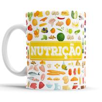 Caneca Nutrição Nutricionista - Elicomics