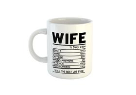 Caneca Nutritional Facts - WIFE C416 Caneca Nutritional Facts - WIFE C416