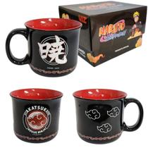 Caneca Nuvens Akatsuki Cerâmica 470ml Oficial Naruto Shippuden - Clube Comix Caneca Nuvens Akatsuki Cerâmica 470ml Oficial Naruto Shippuden - Clube Comix