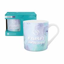 Caneca O Amor Mora Aqui 300Ml (10078)