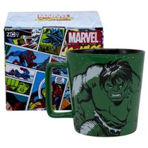 Caneca O Incrível Hulk Cerâmica Verde 400 Ml Oficial Marvel - Zona Criativa