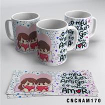 Caneca O Meu Melhor Amigo É O Meu Amor Caneca O Meu Melhor Amigo É O Meu Amor