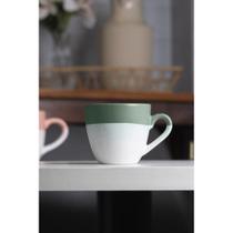 Caneca Ombré Wolff 85ml Verde Cerâmica Caneca Ombré Wolff 85ml Verde Cerâmica