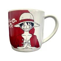Caneca One Piece Luffy Bússola Cerâmica Redonda 350 ml Caneca One Piece Luffy Bússola Cerâmica Redonda 350 ml