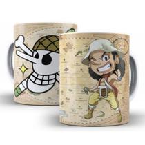 Caneca One Piece Monkey D. Luffy Ussop