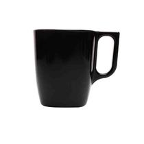 Caneca Opalino Flashy 250 ml Preta Wolff Caneca Opalino Flashy 250 ml Preta Wolff