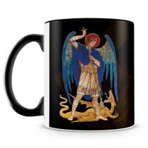 Caneca Oração São Miguel Arcanjo - 325ml - Mod.1 Caneca Oração São Miguel Arcanjo - 325ml - Mod.1
