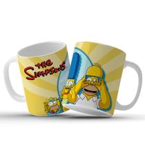 Caneca Os Simpsons Personalizada em Cerâmica 325ML