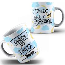 Caneca Padrinho Dindo Personalizada Com Nome Batizado Tio Você É Especial Porcelana- MEGA OFERTA!