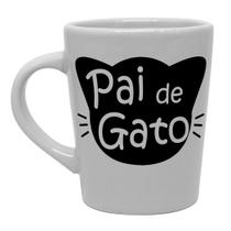 Caneca Pai de Gato Branco 270ml Caneca Pai de Gato Branco 270ml