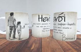 Caneca Pai Herói