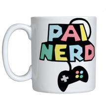 Caneca Pai Nerd De Porcelana Lembrancinha