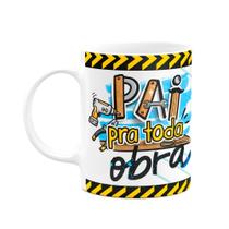 Caneca Pais - Pai pra toda obra - Super herói favorito