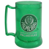 Caneca Palmeiras Gel Congelante Verde 400ml Escudo Oficial - Minas