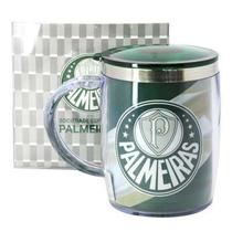 Caneca Palmeiras Térmica 450 ML - QH002C-3 Caneca Palmeiras Térmica 450 ML - QH002C-3