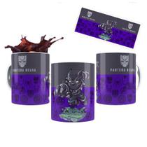 Caneca Pantera Negra Vingadores Cerâmica Chibi REF12